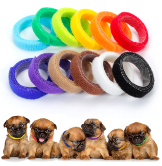 стильный дизайн, галстук для домашних животных на крючках и петлях, ожерелье для домашних животных, идентификация новорожденных домашних животных