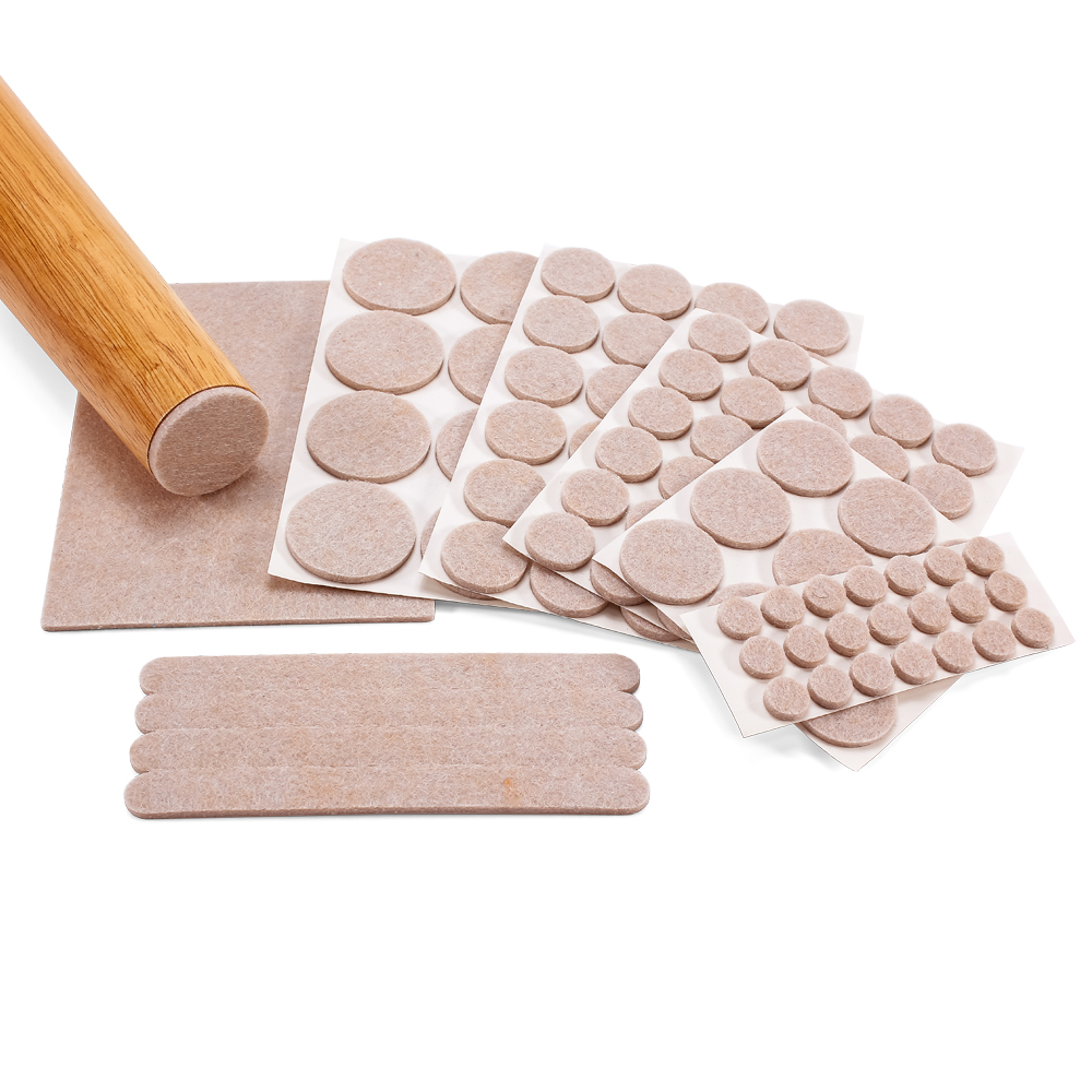 自己粘着床プロテクターフェルト家具パッド粘着フェルトパッドが床を保護します