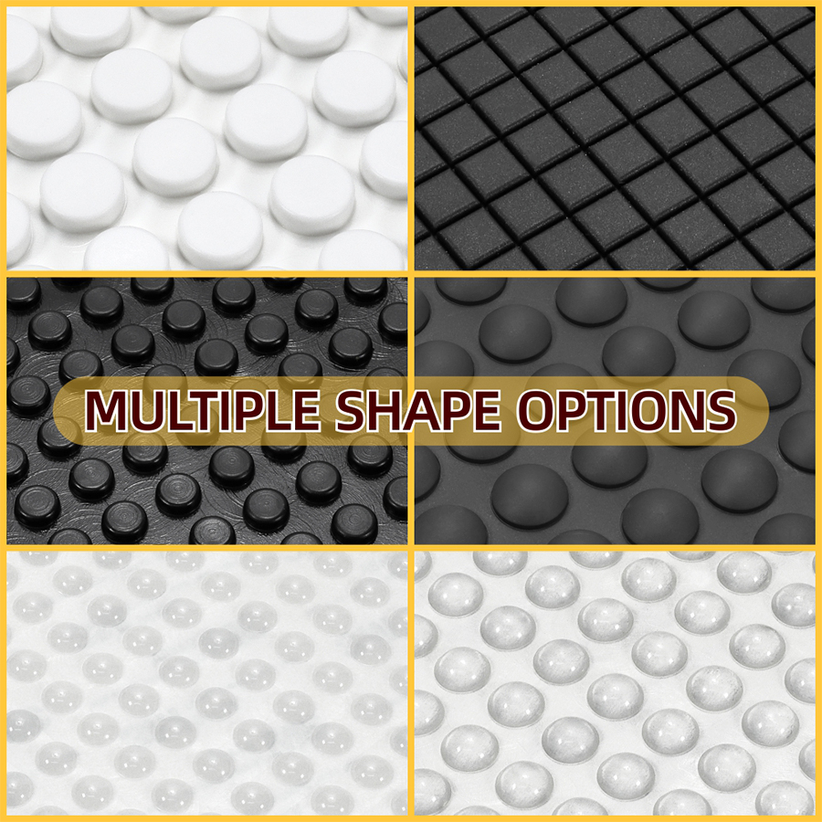 China Professional Manufacturer Adhesive Rubber Bumper Pad Strong Adhesion Reduce Noise Protector Furniture