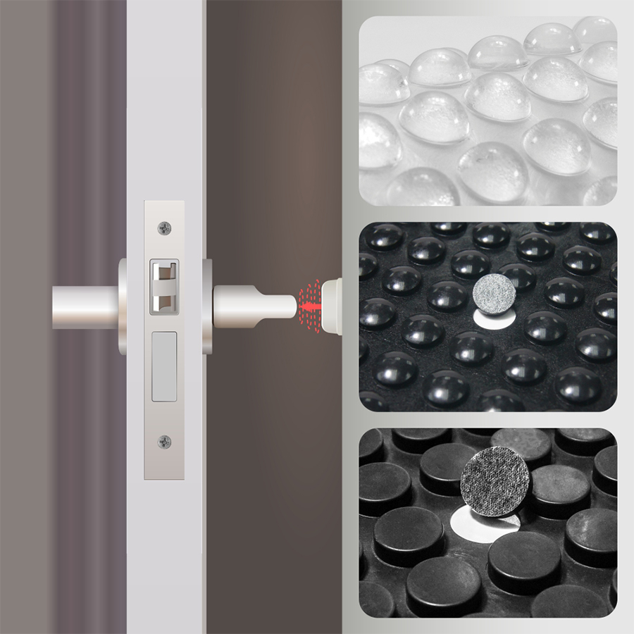 China Professional Manufacturer Adhesive Rubber Bumper Pad Strong Adhesion Reduce Noise Protector Furniture