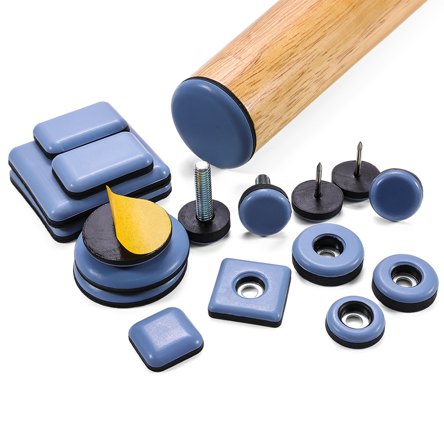 PTFE 家具滑垫家具，带自粘钉子滑动地板防护装置