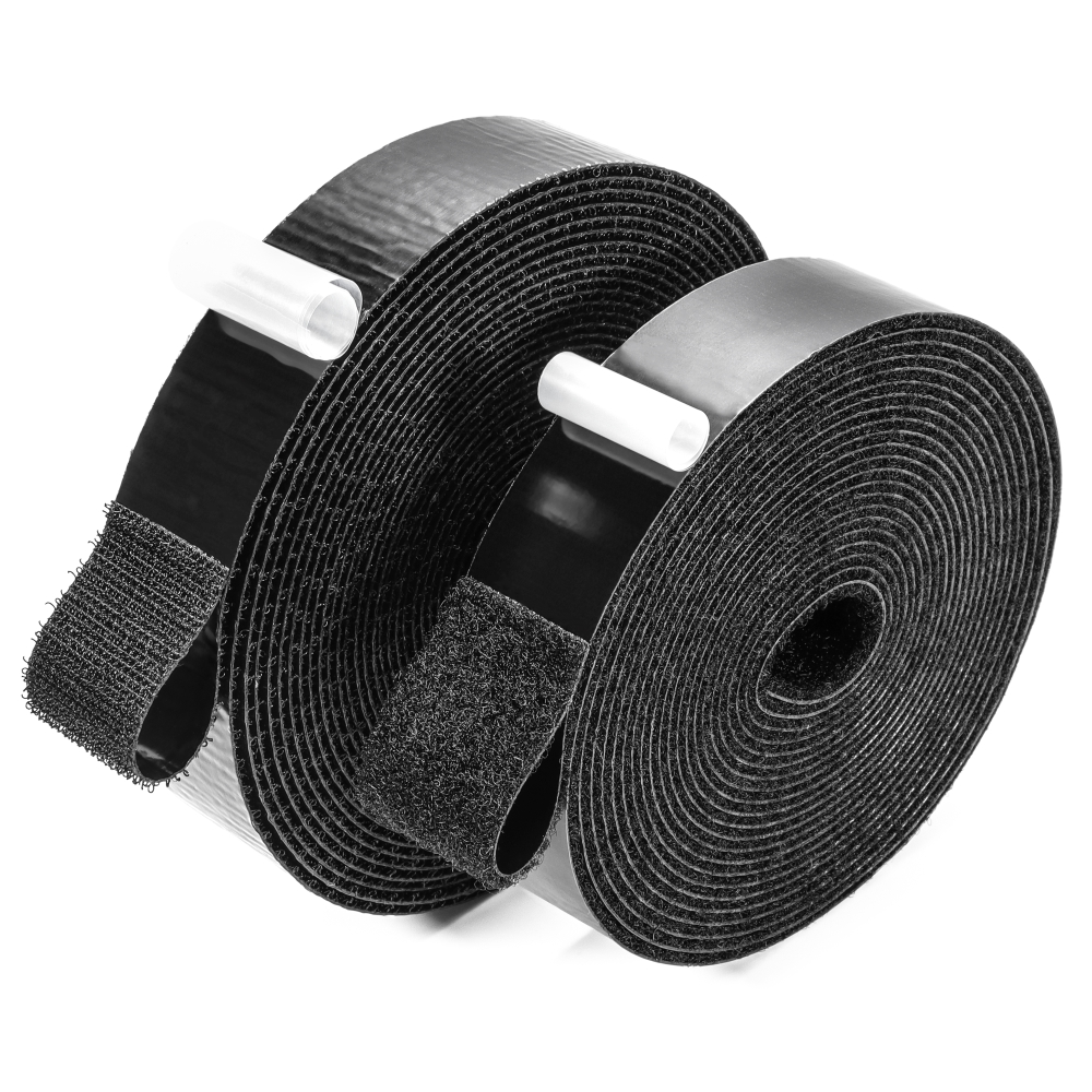 スーパースティッキー接着剤ナイロンファブリックファスナーを備えた自己接着フックとループストリップ