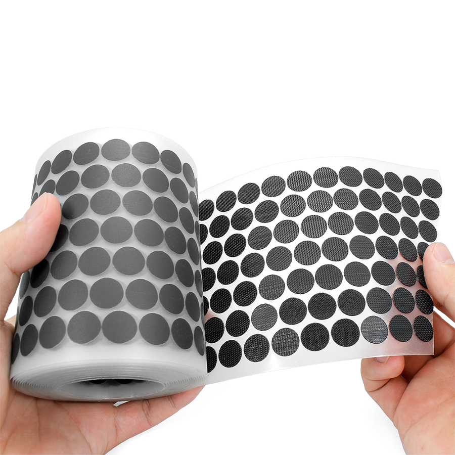 高品質のダイカットフックループドットサプライヤーカスタマイズ可能なサイズとカラークラフト用DIYプロジェクトのメーカー