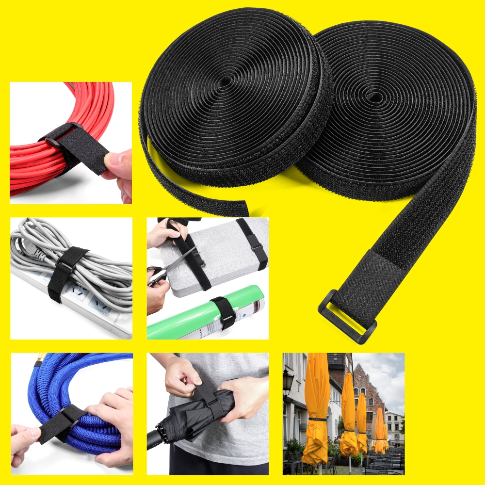 2 in 1 Hook and Loop Tape Heavy Duty Customizable Strips Commercial Use Clothing Manufacturing Factory Direct Wholesale