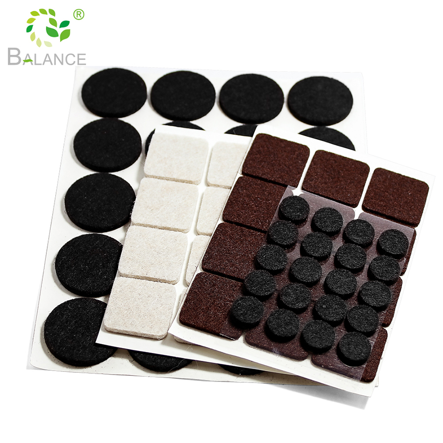 接着剤フェルトパッドファクトリーサプライヤー取り外し可能なアンチスクラッチフェルトプロテクターセルフ接着バッキングフェルトパッド