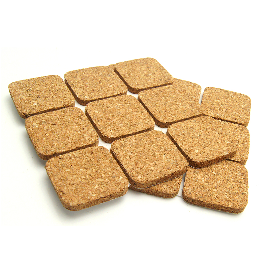 High-Density Adhesive Cork Pad Supplier Waterproof Non-Slip Backing for Industrial Use
