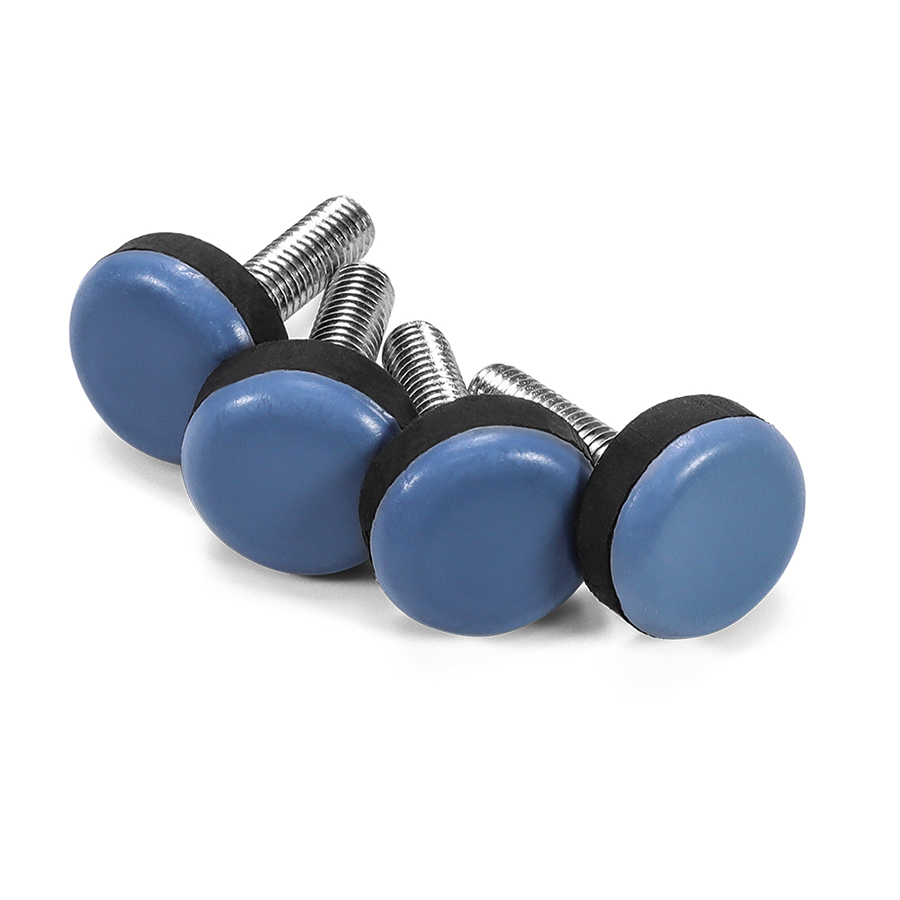 منصات تسوية الأثاث PTFE مصممة مع مواصفات متعددة تسهل حركة الأثاث الثقيل الجهد