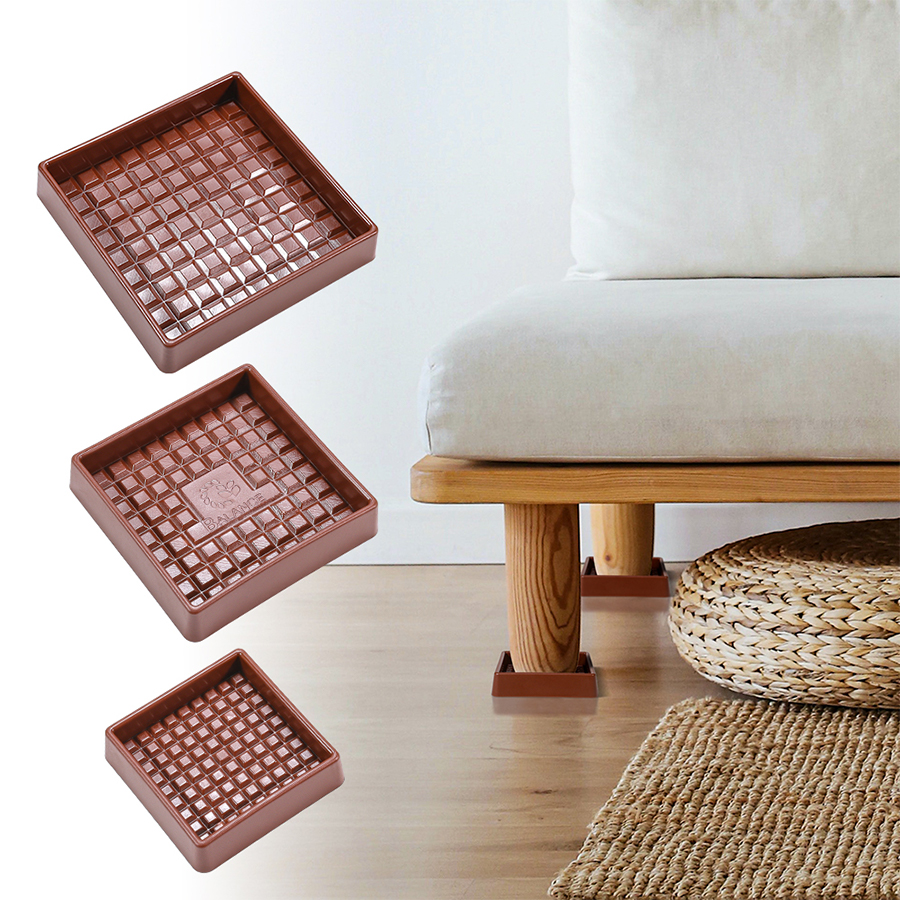 Anti Skid Rubber Caster Cup Manufacturer Furniture Leg Protectors Hard Floor Casters Wheel Chair Sofa Table Casters Cups Factory Direct