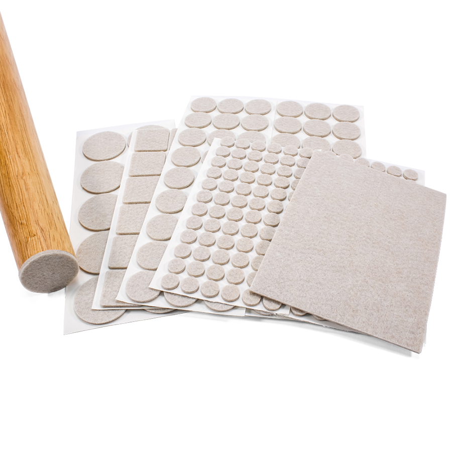 Adhesive Felt Pads Self Stick Furniture Floor Protectors Anti Slip Scratch Resistant Surface Protection Pads Supplier