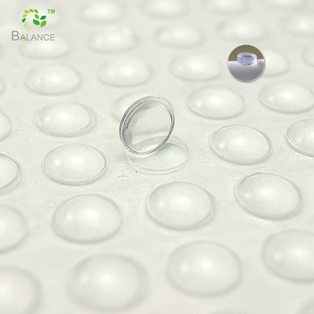 サプライヤーの自己接着ゴムバンパーパッド騒音削減ドア用テーブル用のアンチスリップ家具保護パッドキャビネット引き出し棚と多目的アプリケーション