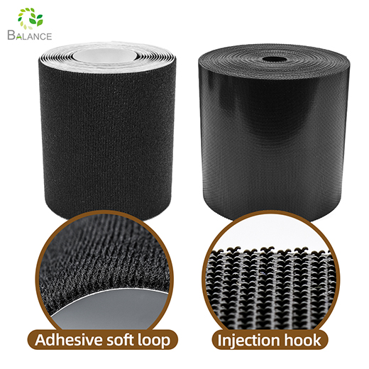 Customized Thin Soft Nylon Soft Loop Fabric Washable and Reusable Durable Loop Tape