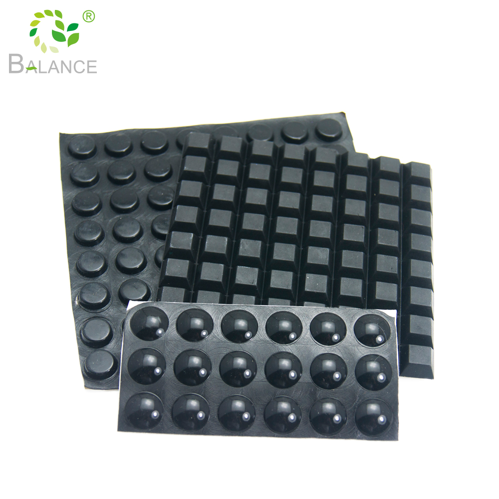 China Manufacturer Small Self Adhesive Rubber Bumper Pads Feet for Furniture Anti Vibration Non Slip Protectors