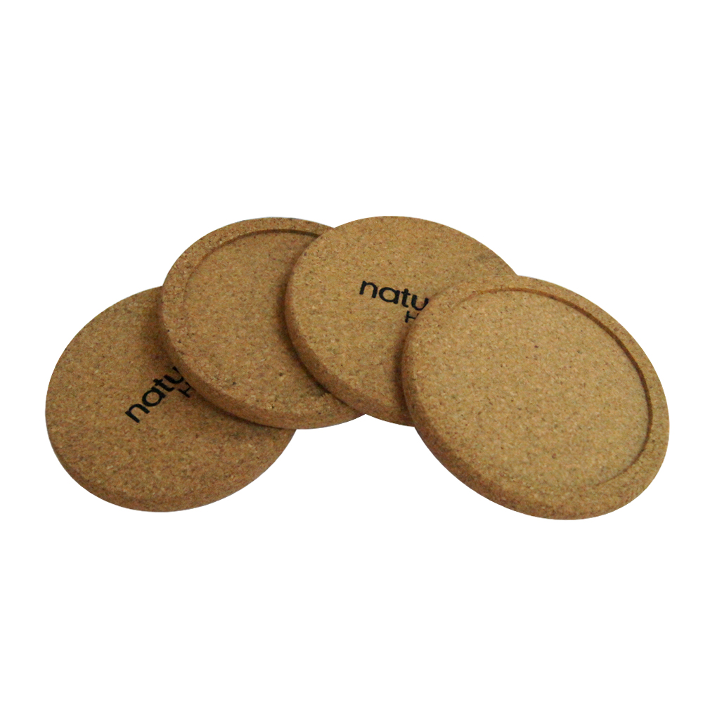 Cork Getränke Untersetzer Weiche Holzbier Untersetzer Großhandel für Bar Pub Home Decor Hersteller Direkt