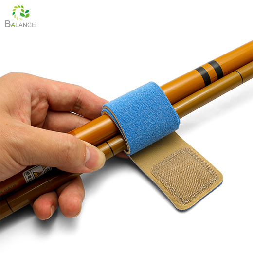 المورد بالجملة عالية الجودة مرنة النيوبرين صيد قضيب شريط ربط وحزام حلقة لصيد الأسماك