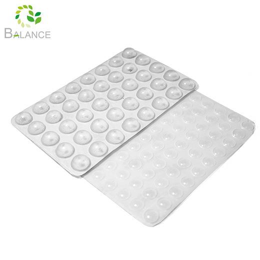 Прозрачная силиконовая резиновая бамперная прокладка 10x1,5 мм с сильным клейким оптовым поставщиком для защиты мебели для дверей шкафа