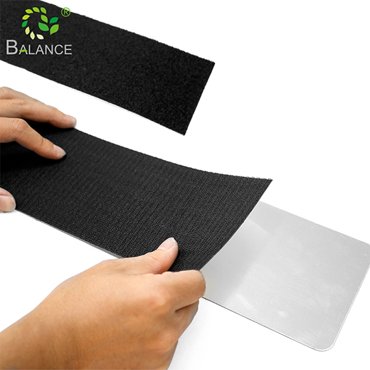 Hersteller Auto Nummernschildkleber Haken und Schleifenmagieklebeband Aufkleber für Zahlenplattenhalter Starker Klebstoff wiederverwendbar einfach zu bedienend zu verwenden