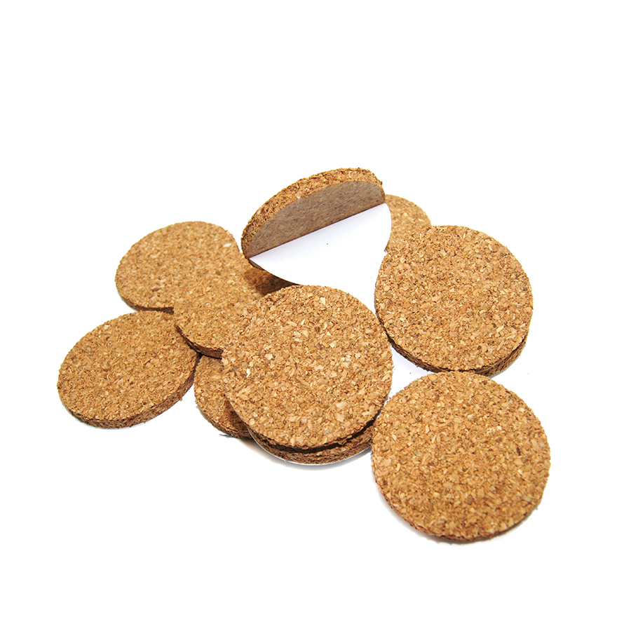 Zuverlässiger Lieferant Kleberkorkenpad 2 3 mm Dicke Rollen und Streifen mit Klebstoffrücken für Glaskorken -Abstandshalter hohe Qualität