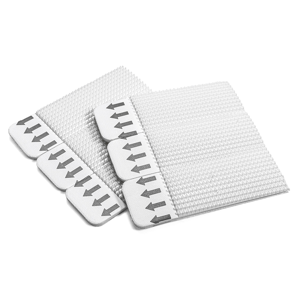 Traaceless Haken Großhandel weiße Doppelseite Kleberhaken- und Schleifenklebeband leicht zu ziehen hängende Bänder Wandhängestreifen