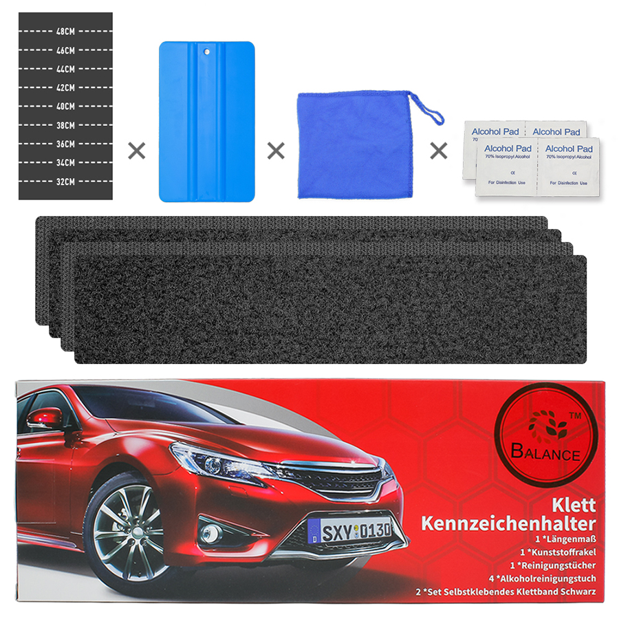 License Plate Magic Tape: No Drill, Weatherproof, Secure Car Plate Mounting Solution