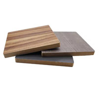 Contreplaqué de meubles avec Logo personnalisé 1220x2440, planches de placage en caoutchouc pour intérieur de première classe, bois de construction