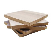 Feuille de MDF en bois imperméable et résistante à l'eau de 3mm 18mm, panneau MDF de qualité marine