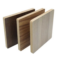 Feuille de MDF en bois imperméable et résistante à l'eau de 3mm 18mm, panneau MDF de qualité marine
