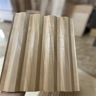 Панел за лазерно дърворезба на панела с панелирани панели с карбонизирана топола