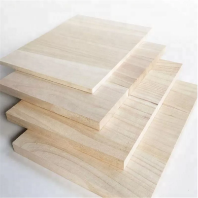 High-quality bleached paulownia solid wood furniture board