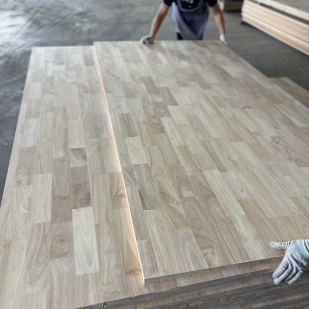 Monarcha Díreach Ard -Dlús Bord Rubberwood