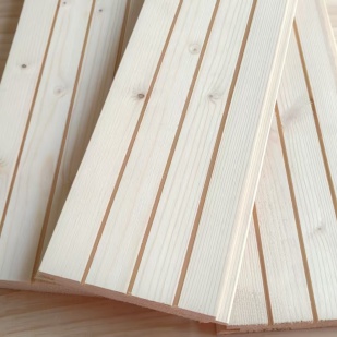 Shandong Spruce Wall Panel Factory Direct Supply Natural Solid Wood Eco-friendly Wall Panel Supplier