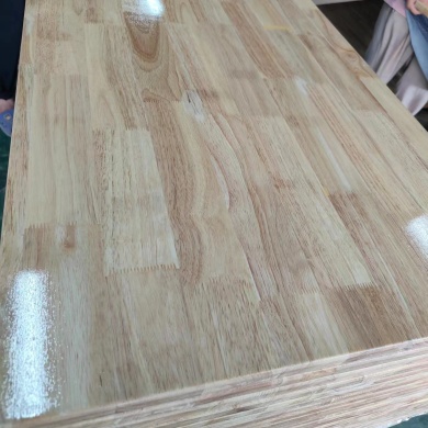 Custom size rubber wood UV board bulk wholesale supply