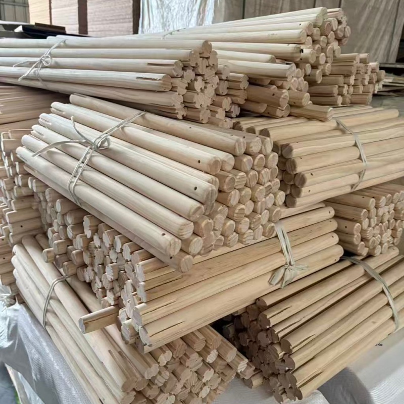 Radiata Pine Dowel Stick Factory Wholesale For Furniture Factory Bulk Raw Material Supply