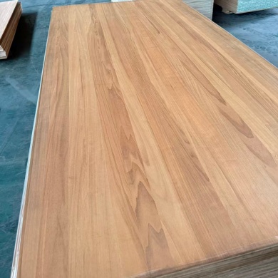 Thermally Modified Walnut Teak Color Solid Wood Board Kiln Dried Anti Deformation For Furniture Table Top Wall Decoration