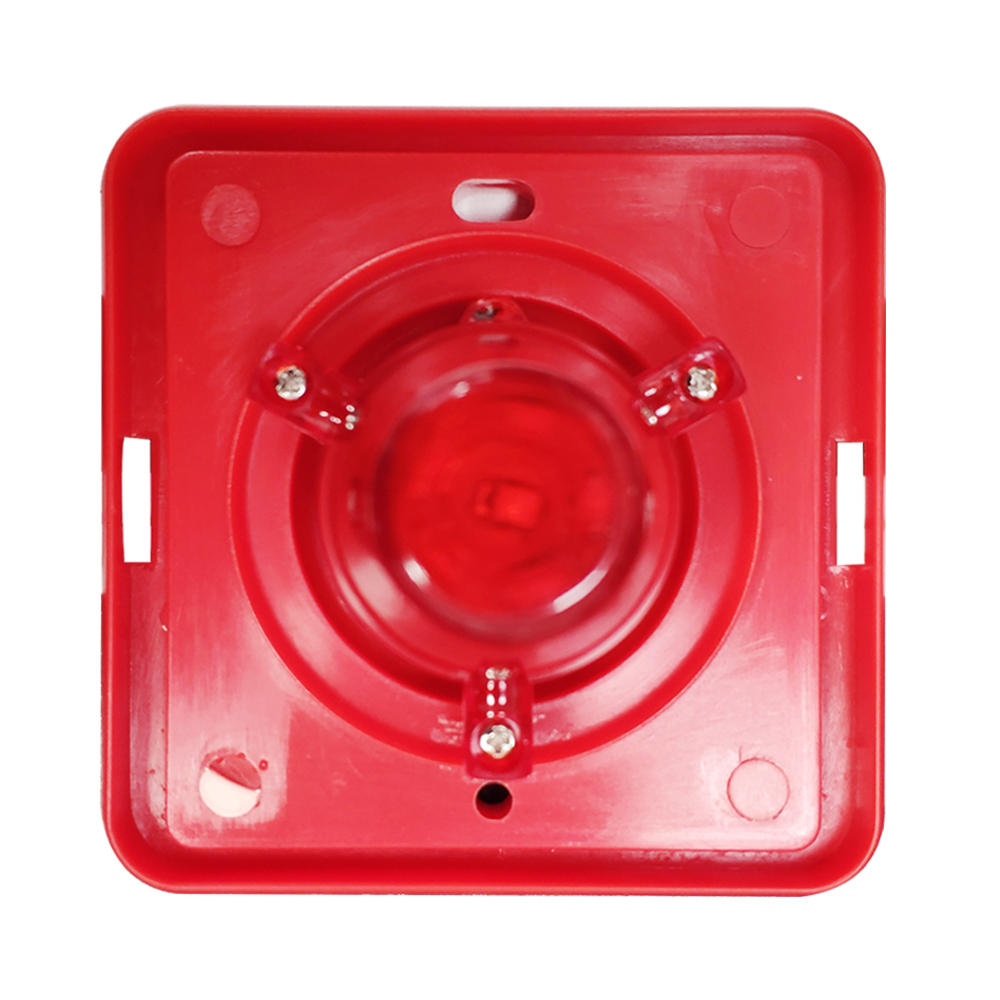 DC 12~24V 有线警报火灾报警器 Led 频闪灯火灾警报器用于火灾报警系统