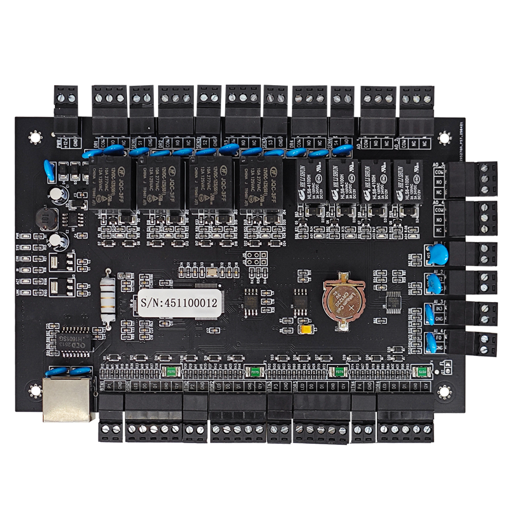 批发商价格门禁系统 4 门 TCP/IP 网络面板韦根门禁控制器 MQ-864