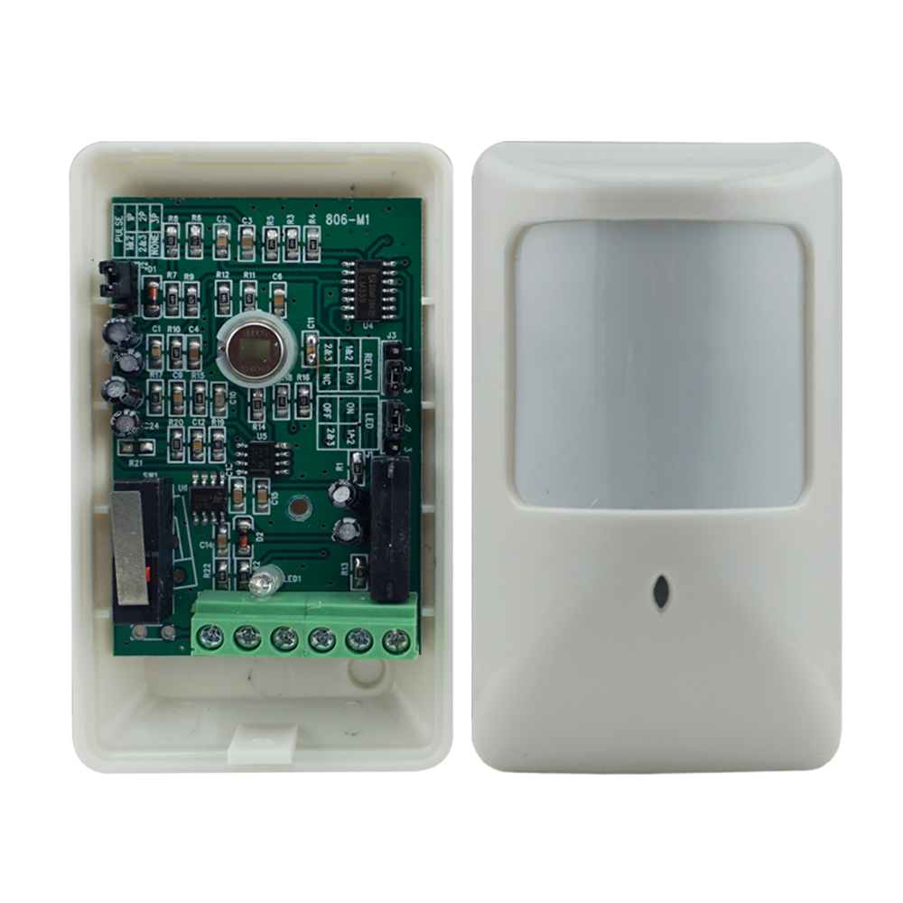 Small size wired PIR detector EB-181B for intruder alarm system
