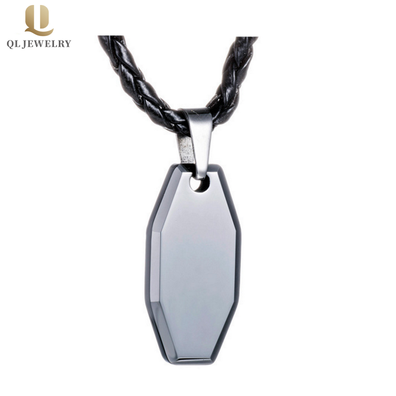 Pendente di carburo di tungsteno del regalo del regalo del regalo di alta qualità per gli uomini High lucidato Faceted Dog Tungsteno Tag Cina Produttore