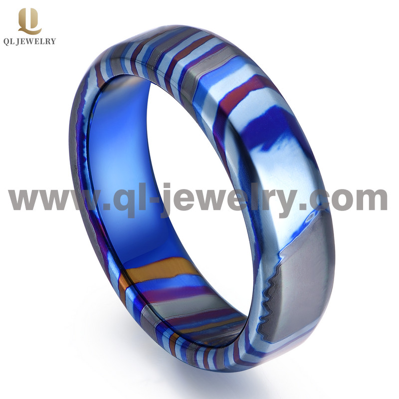 TRICOLORS étonnants ZIRCUTI Bague TIMASCUS BANDES BANDES DE MARIAGE CHINES Fournisseur