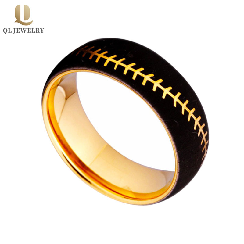Custom Design 8mm Herren Wolfram Eheringe gewölbt China Hersteller