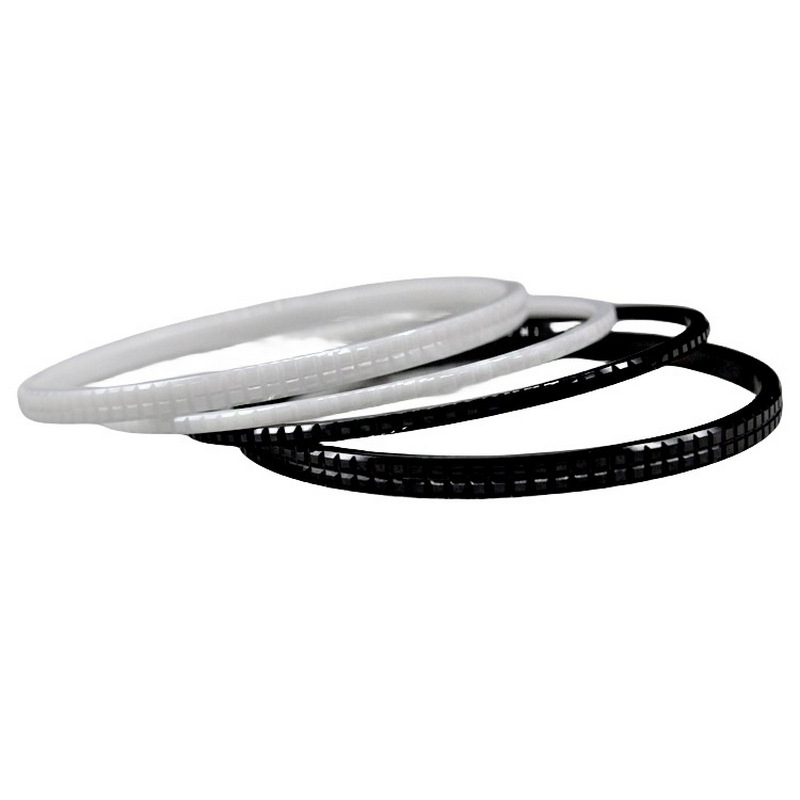 Benutzerdefinierte karierte Muster Zirkonoxid-Keramik-Armbänder | Direkte Fabrikfertigung für B2B