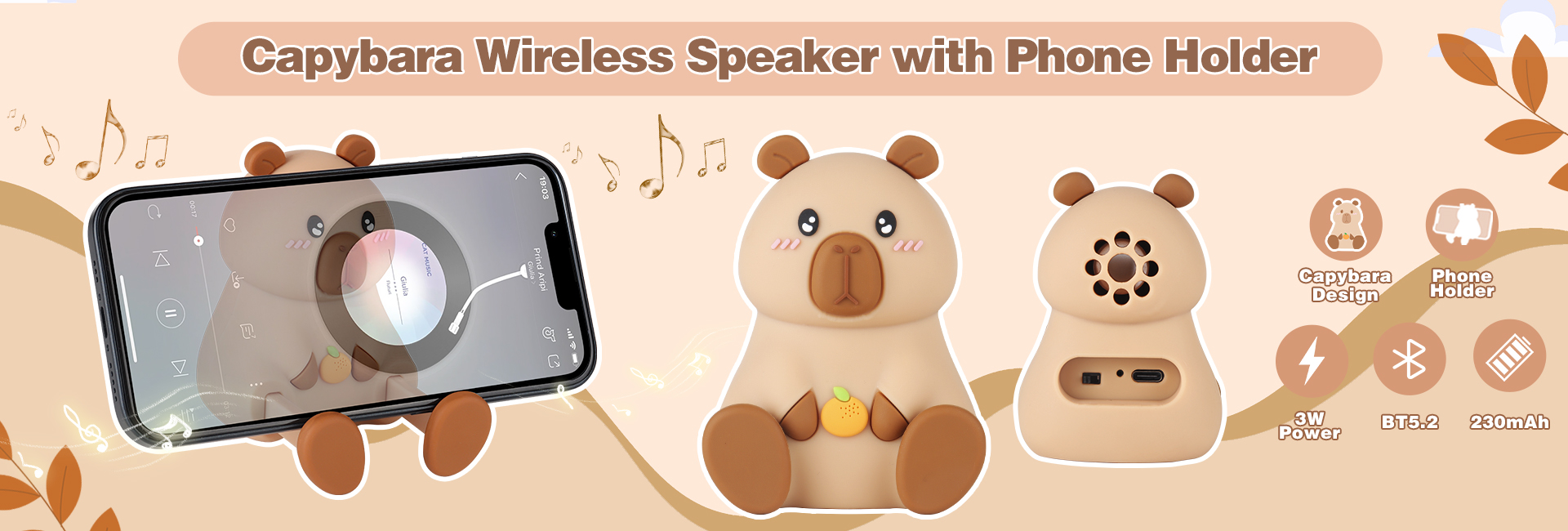 Capybara Bluetooth -luidspreker