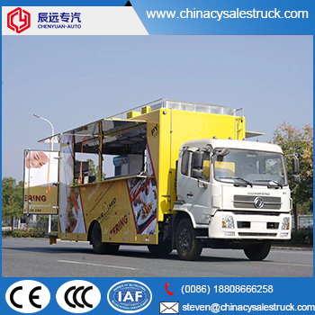 Larger of mobile food vehicles supplier with more fuction made in china