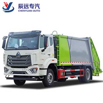 HOWO BRAND 10CBM Compression Marbage Truck Mupance для продажи