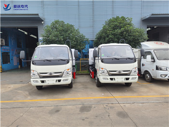Small waste compactor truck special compression garbage collection vehicle price