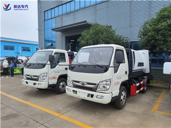 Small waste compactor truck special compression garbage collection vehicle price