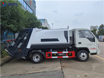 Small waste compactor truck special compression garbage collection vehicle price