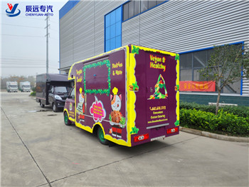Mini coffee shop mobile ice cream van food truck supplier