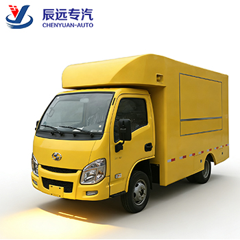 Cheaper one mobile food van trucks fashion model ice cream carts supplier