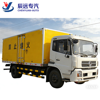 DFAC 10Tons van vehicle box transport truck manufacture