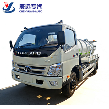 Proveedor de vehículos de succión de camión de vacío de aguas residuales Forland 3cbm